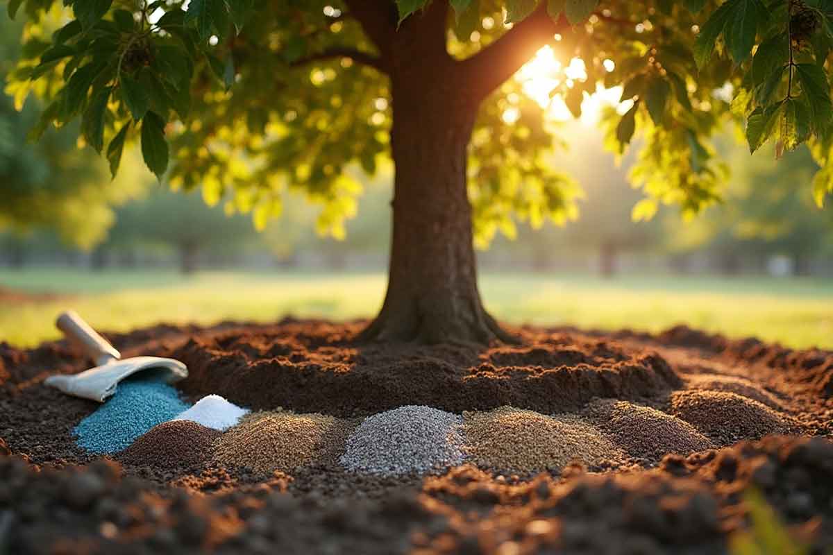 بهترین کود برای درخت گردو